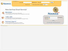 Tablet Screenshot of namag.com
